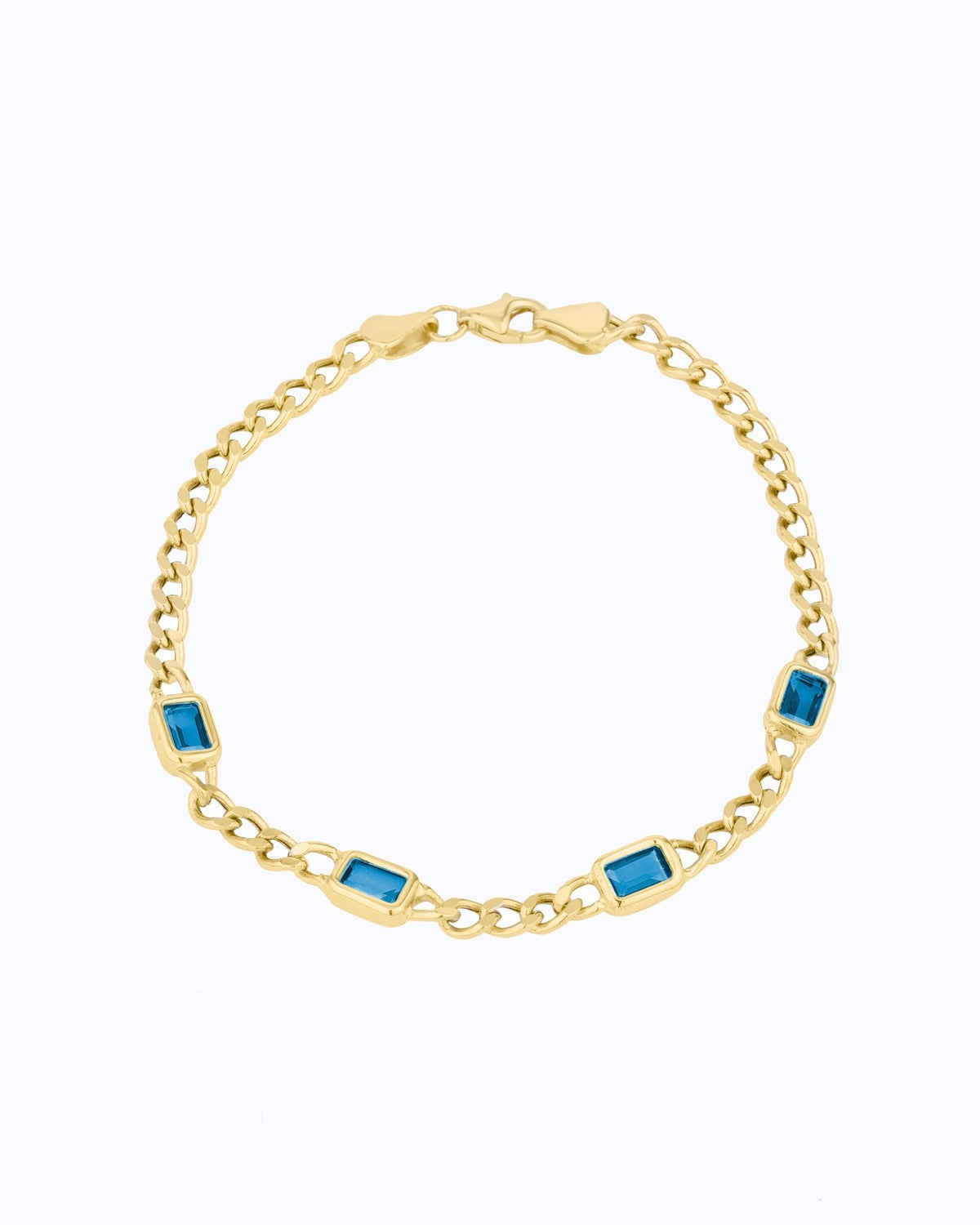 Baguette Bracelet - Aurel Gold