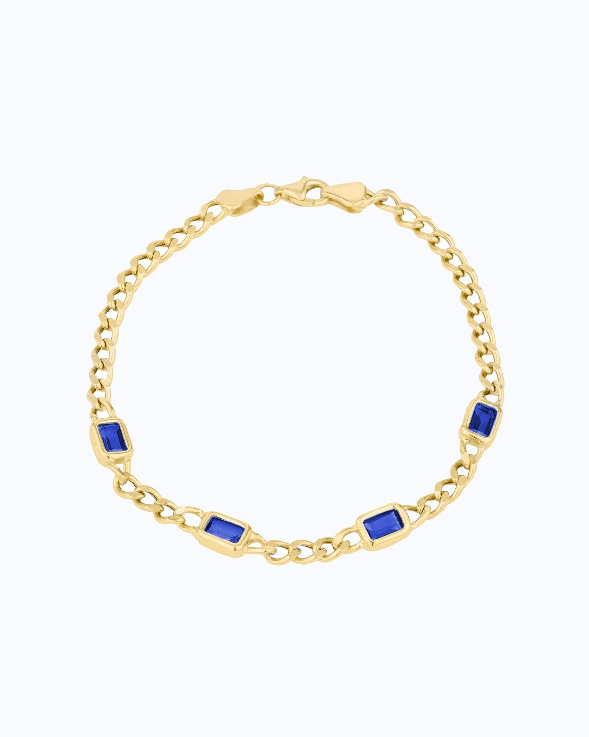 Baguette Bracelet - Aurel Gold