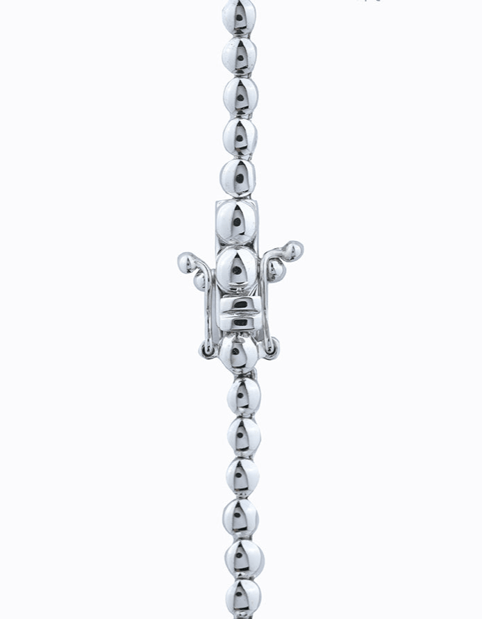 Classic Diamond Tennis Necklace - Aurel Gold