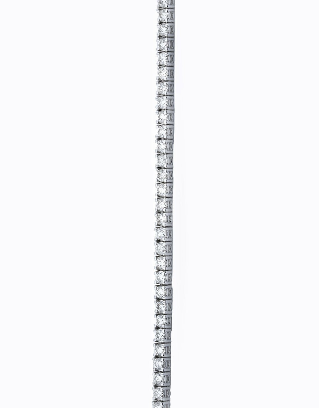 Classic Diamond Tennis Necklace - Aurel Gold