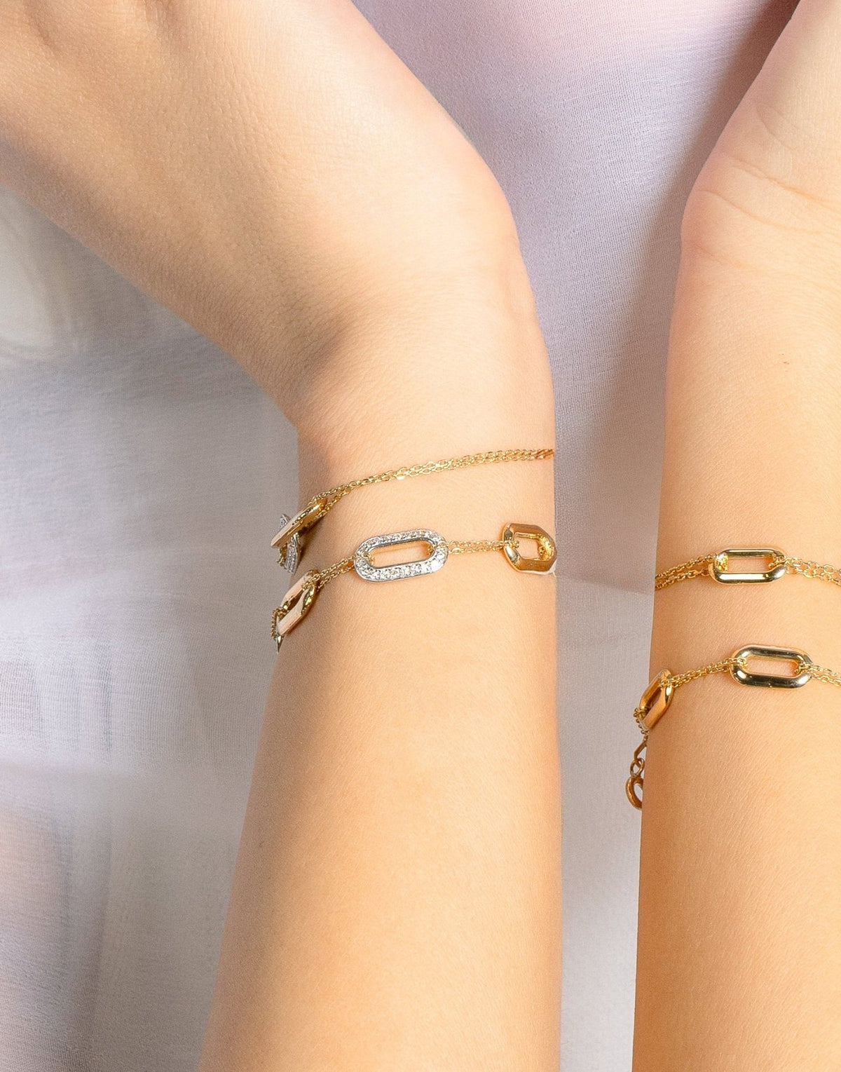 Diamond Alterity Bracelet - Aurel Gold