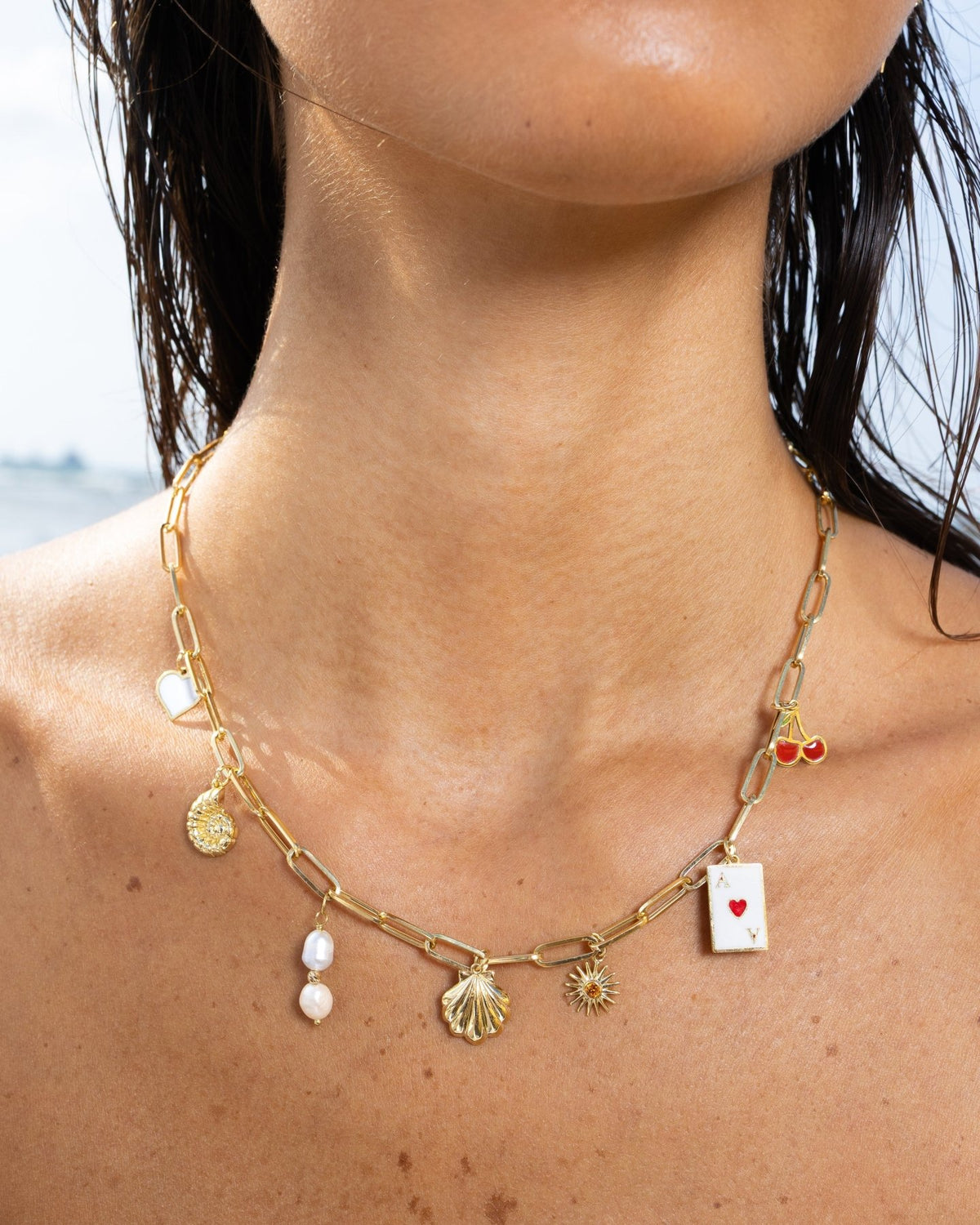Heart Charm - Aurel Gold