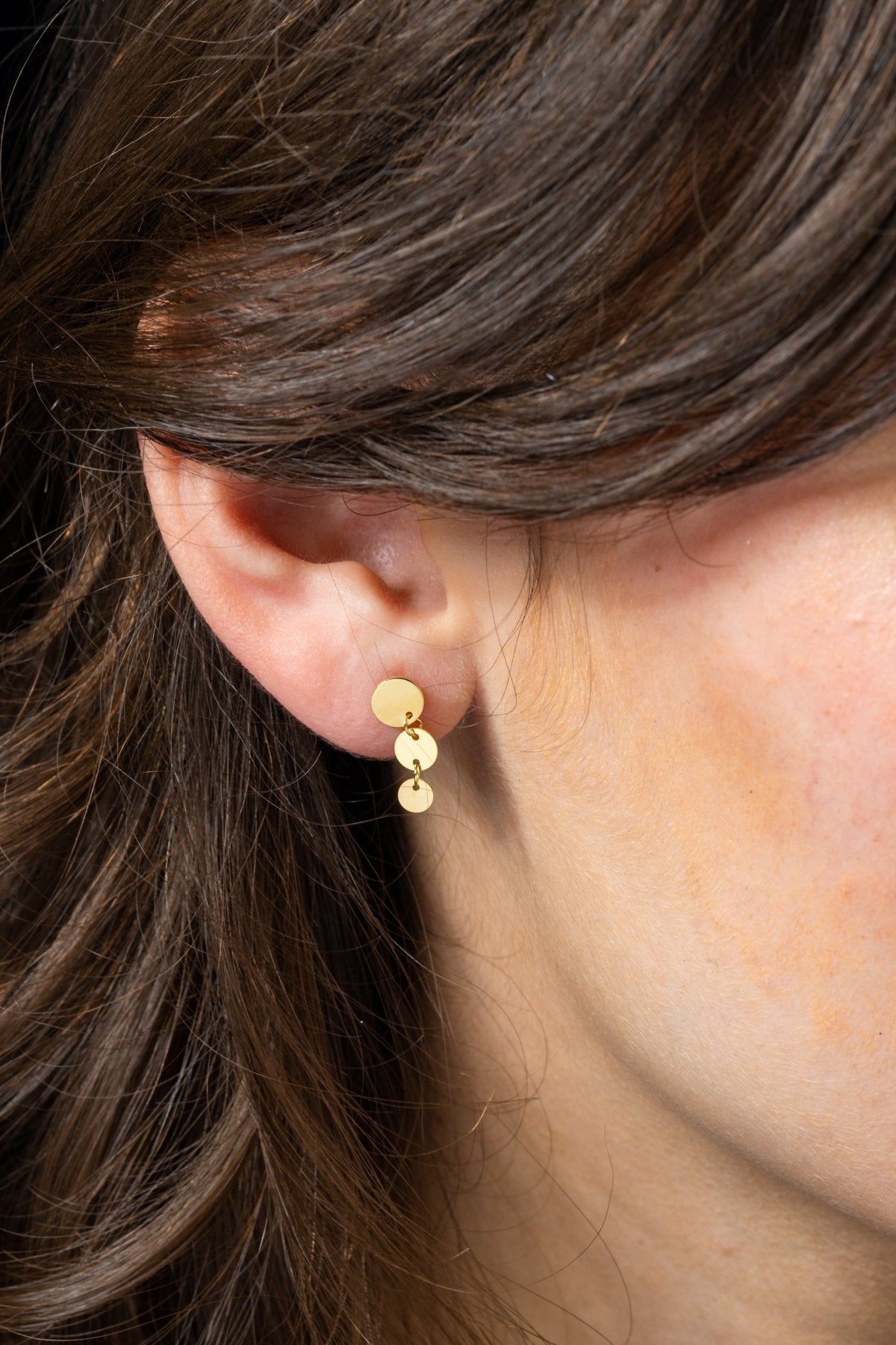 Marzil Earrings - Aurel Gold