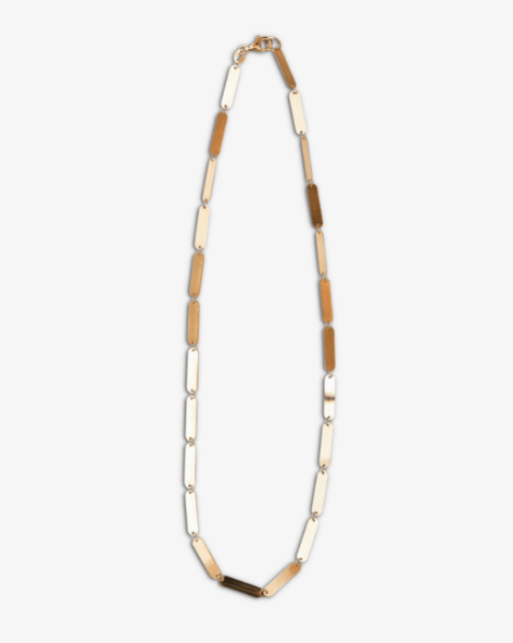 Mirror Set ( Necklace + Bracelet ) - Aurel Gold