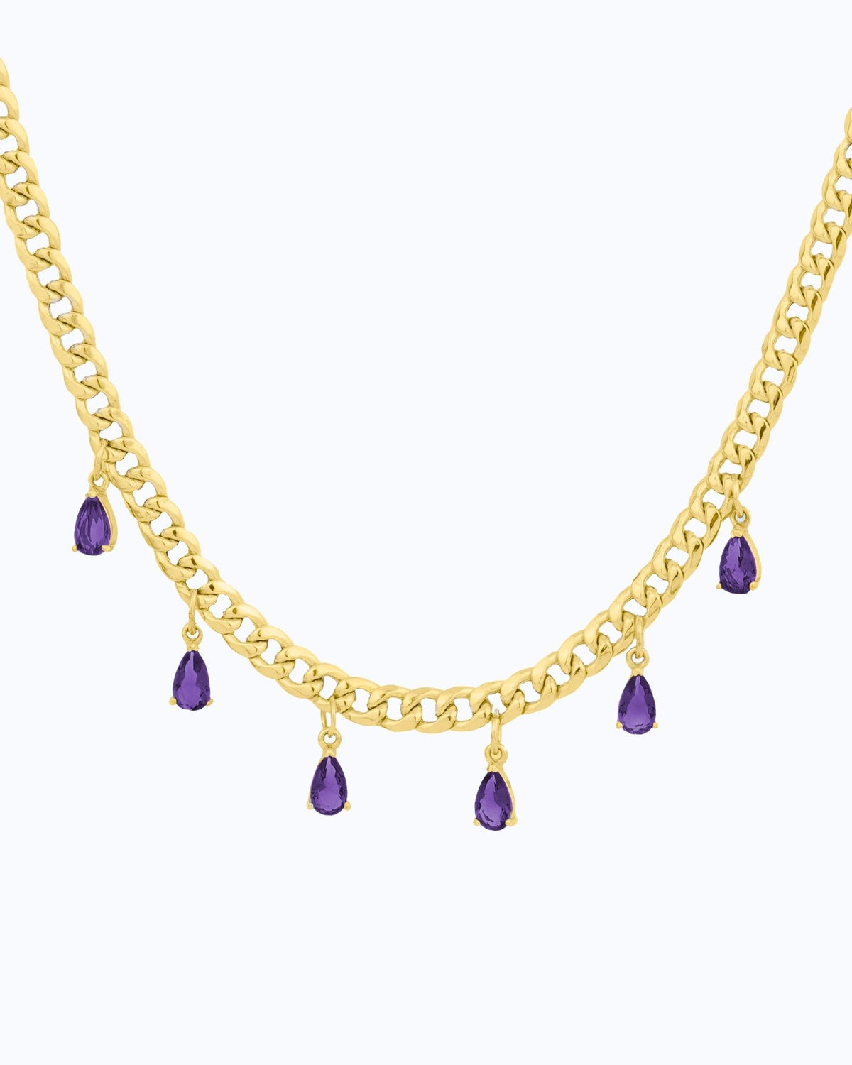Pear Necklace - Aurel Gold