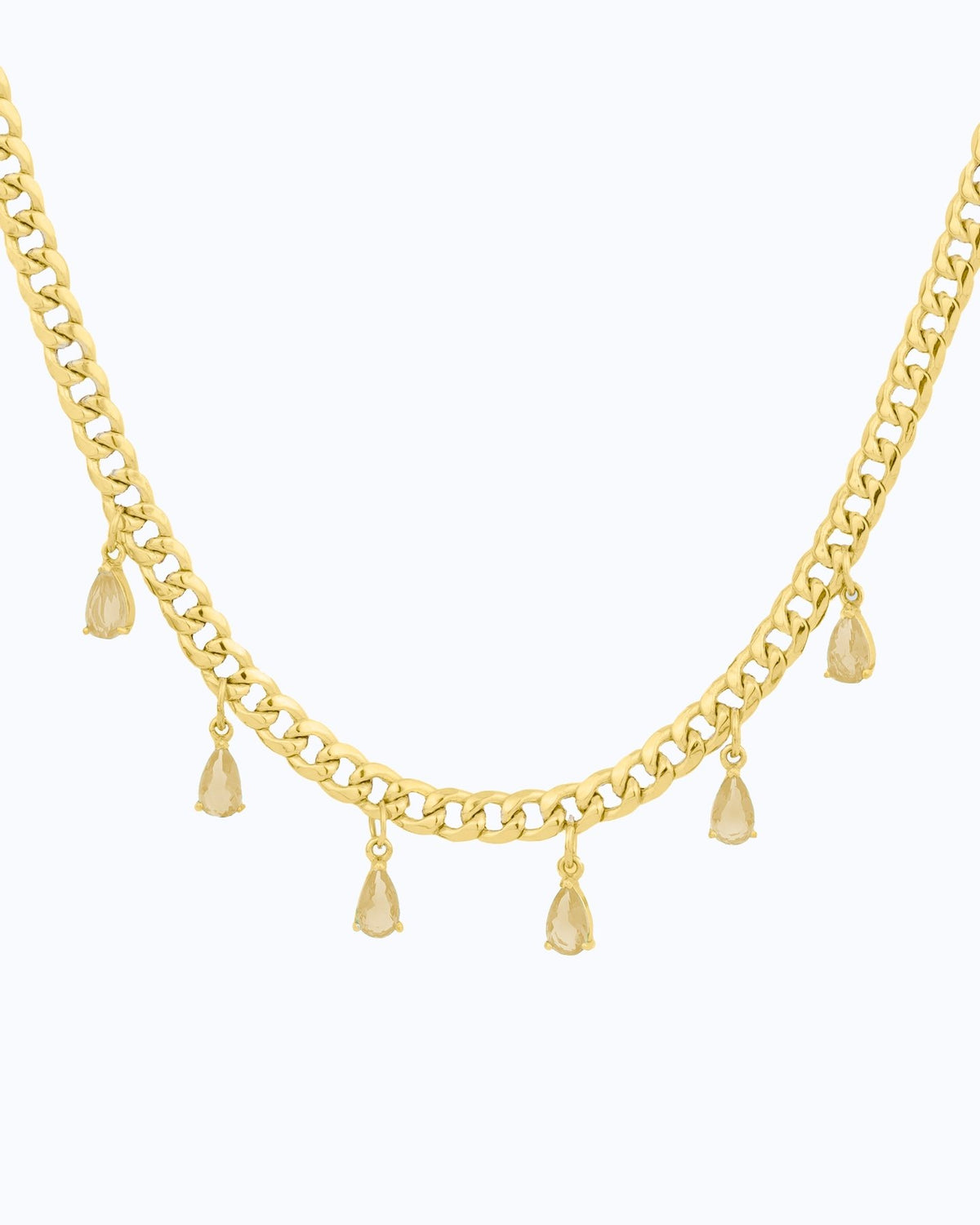 Pear Necklace - Aurel Gold