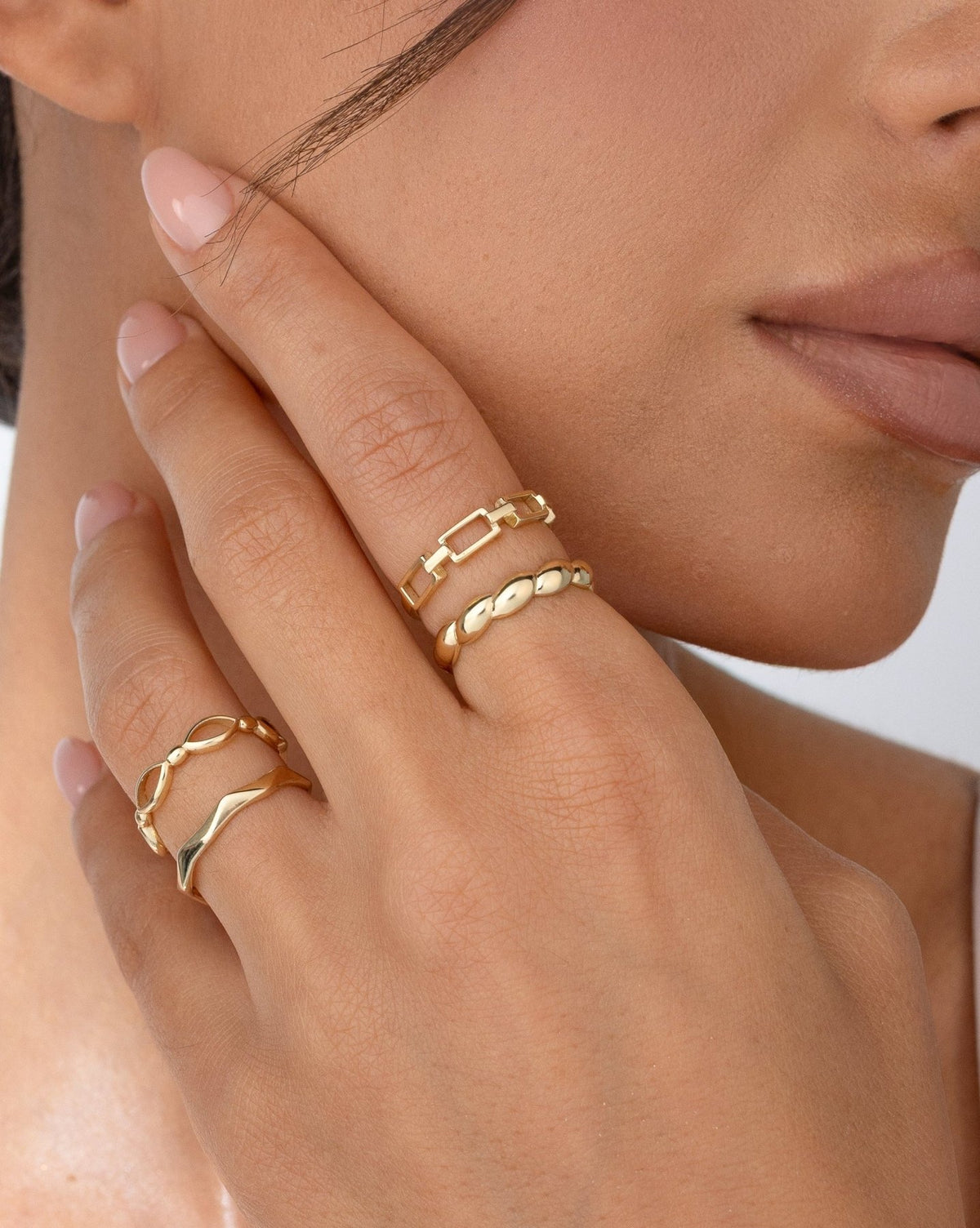 Pebble Ring - Aurel Gold