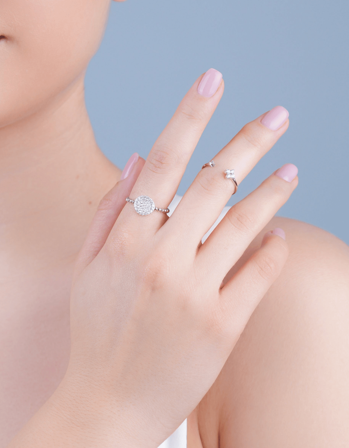 Round Row Stackable Ring - Aurel Gold