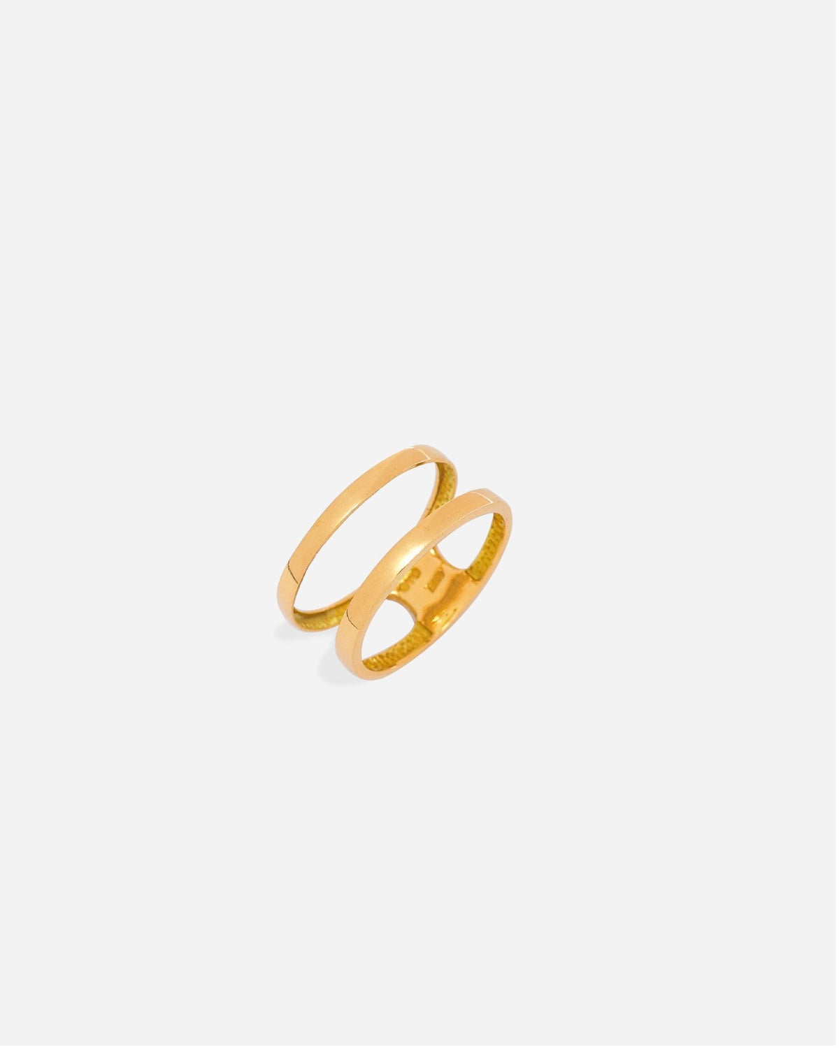 Twin Orbit Ring - Aurel Gold