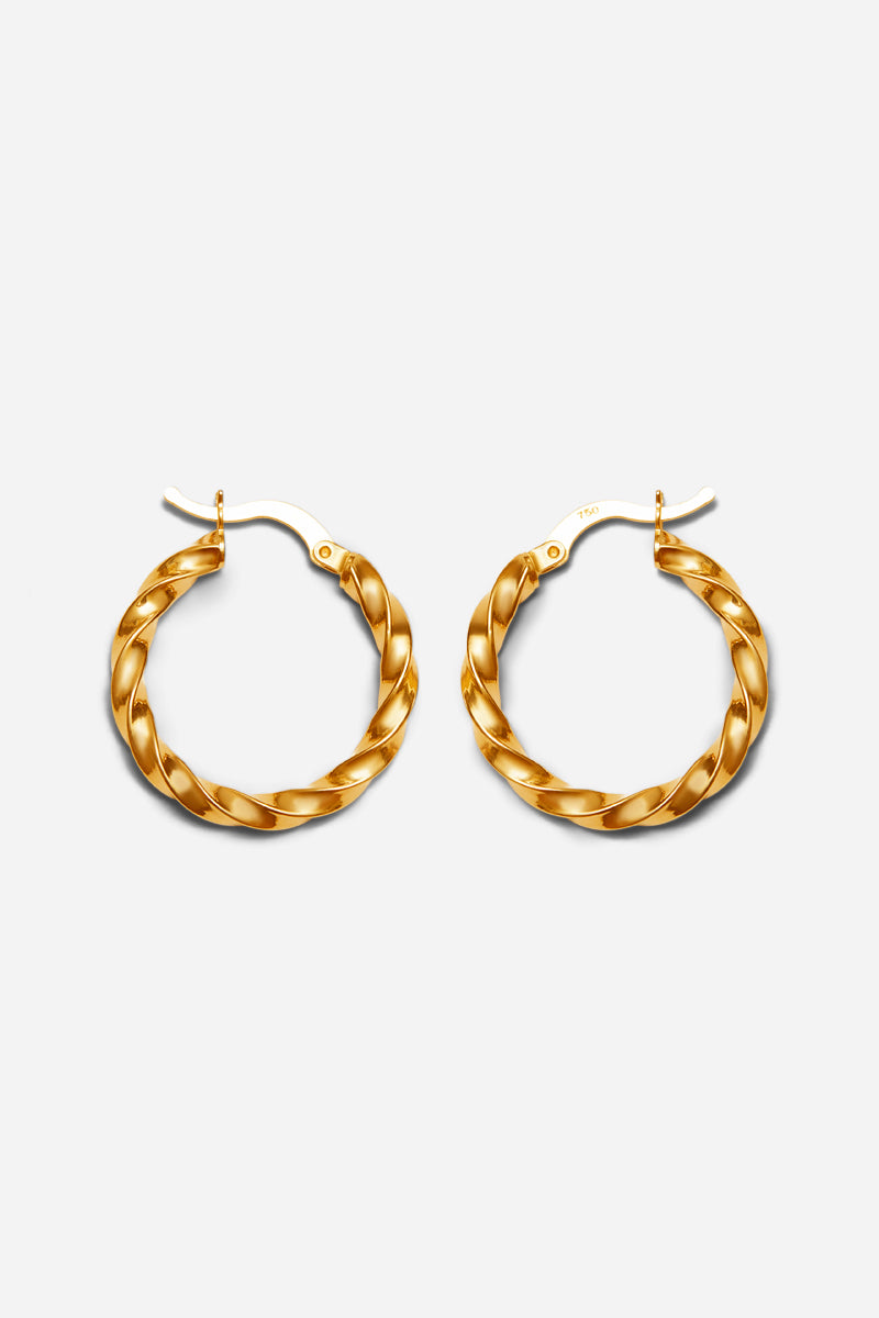 Twisted Earrings - Medium