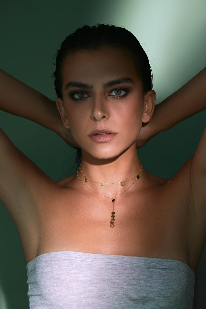 Circle Necklace - Aurel Gold