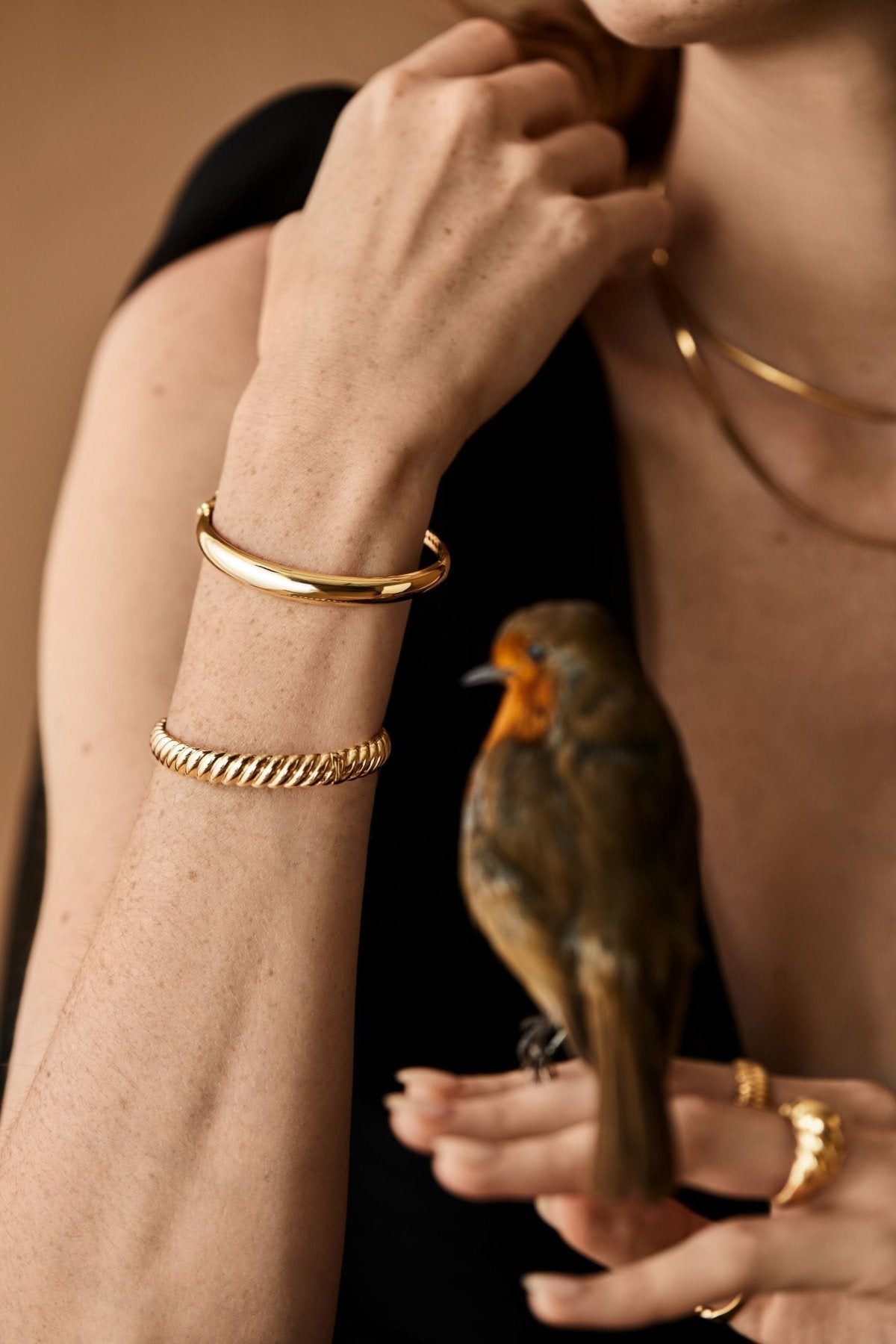 Dôme Bangle - Aurel Gold