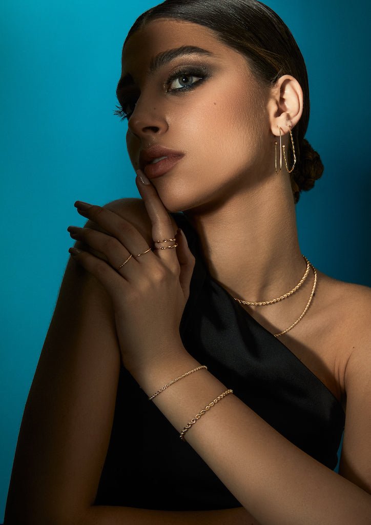 Rope Bracelet - Thin - Aurel Gold