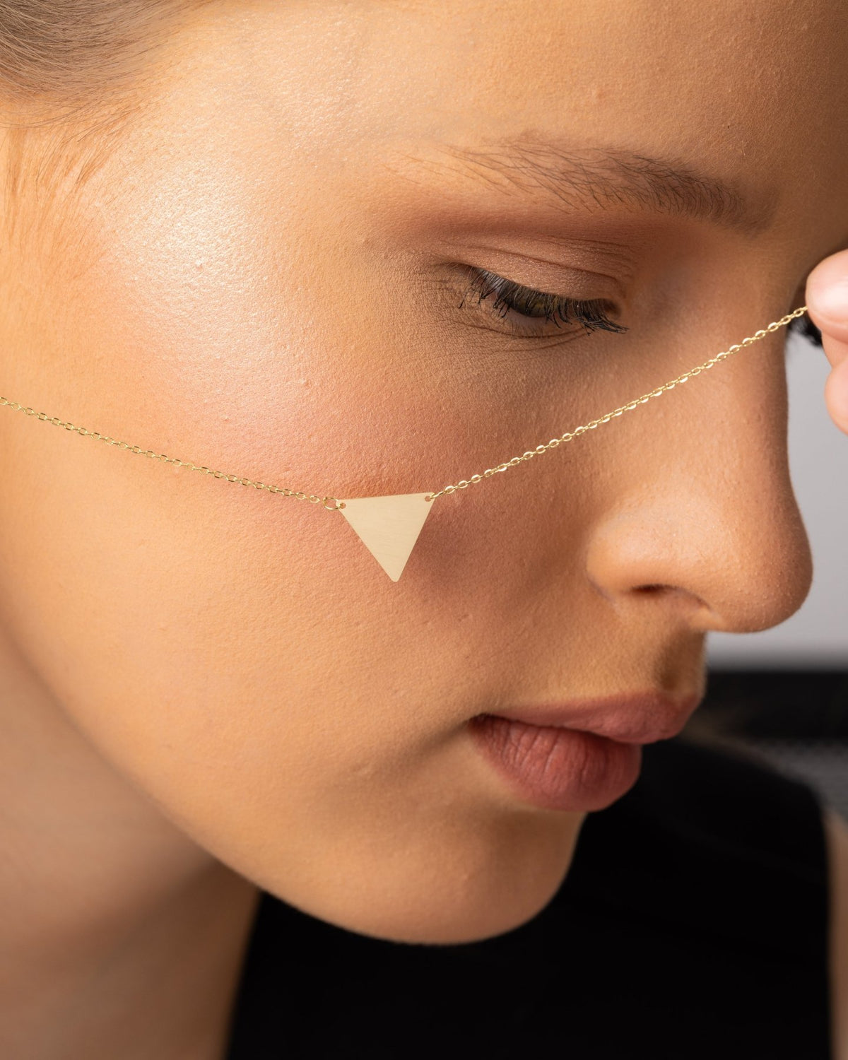 Triangle Necklace - Aurel Gold