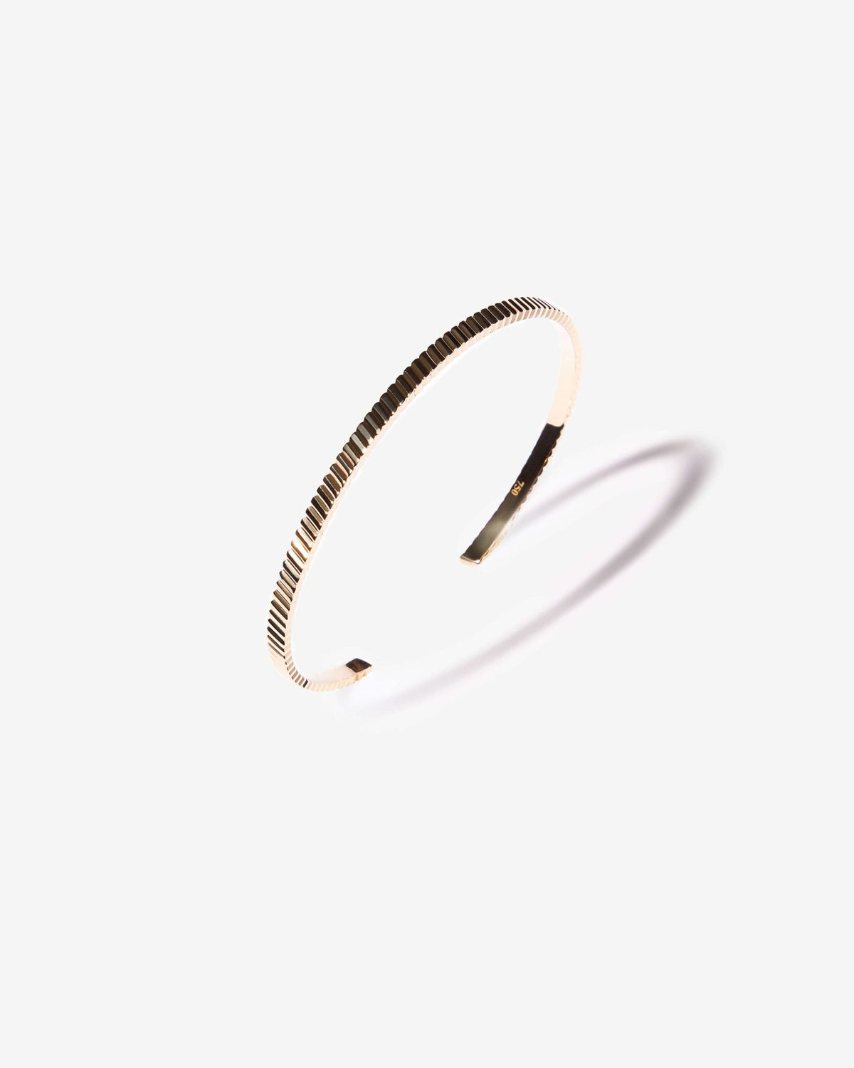 Zia Bangle - Light - Aurel Gold
