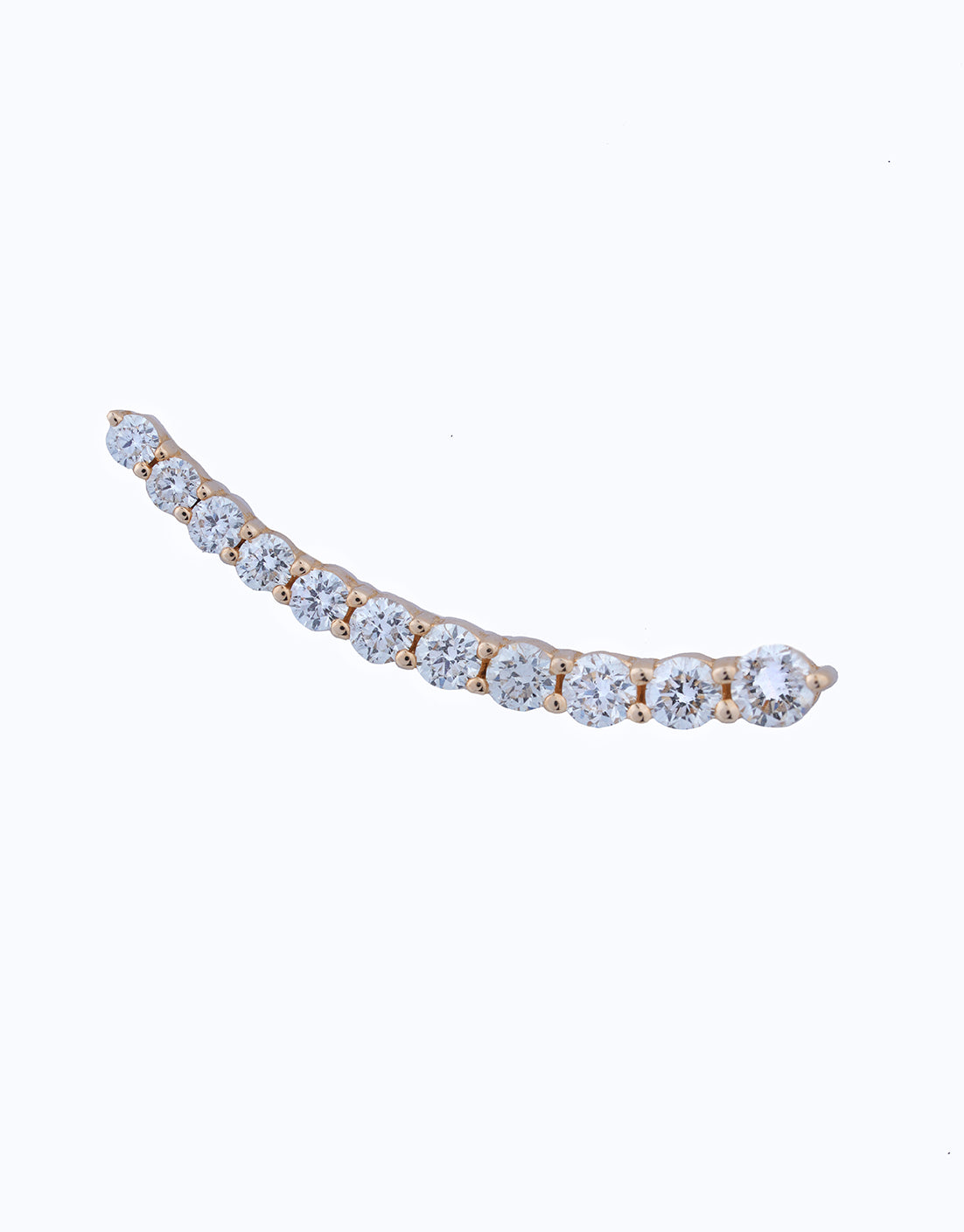 Graduated Diamond Earring