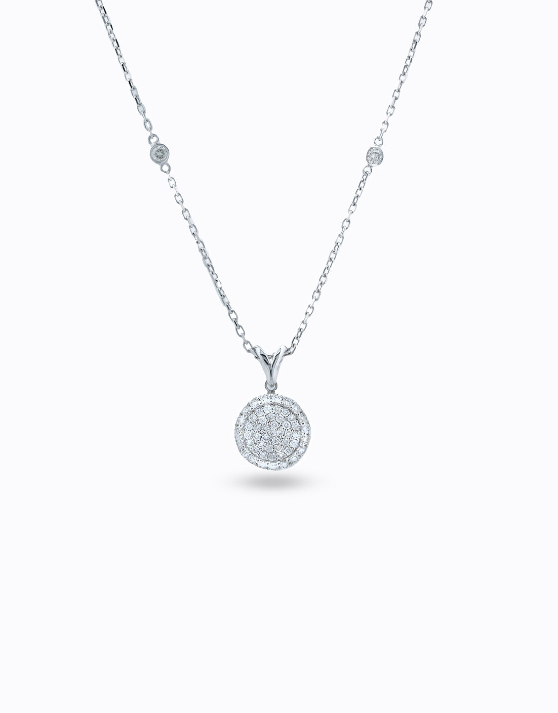 Round Shape Illusion Necklace