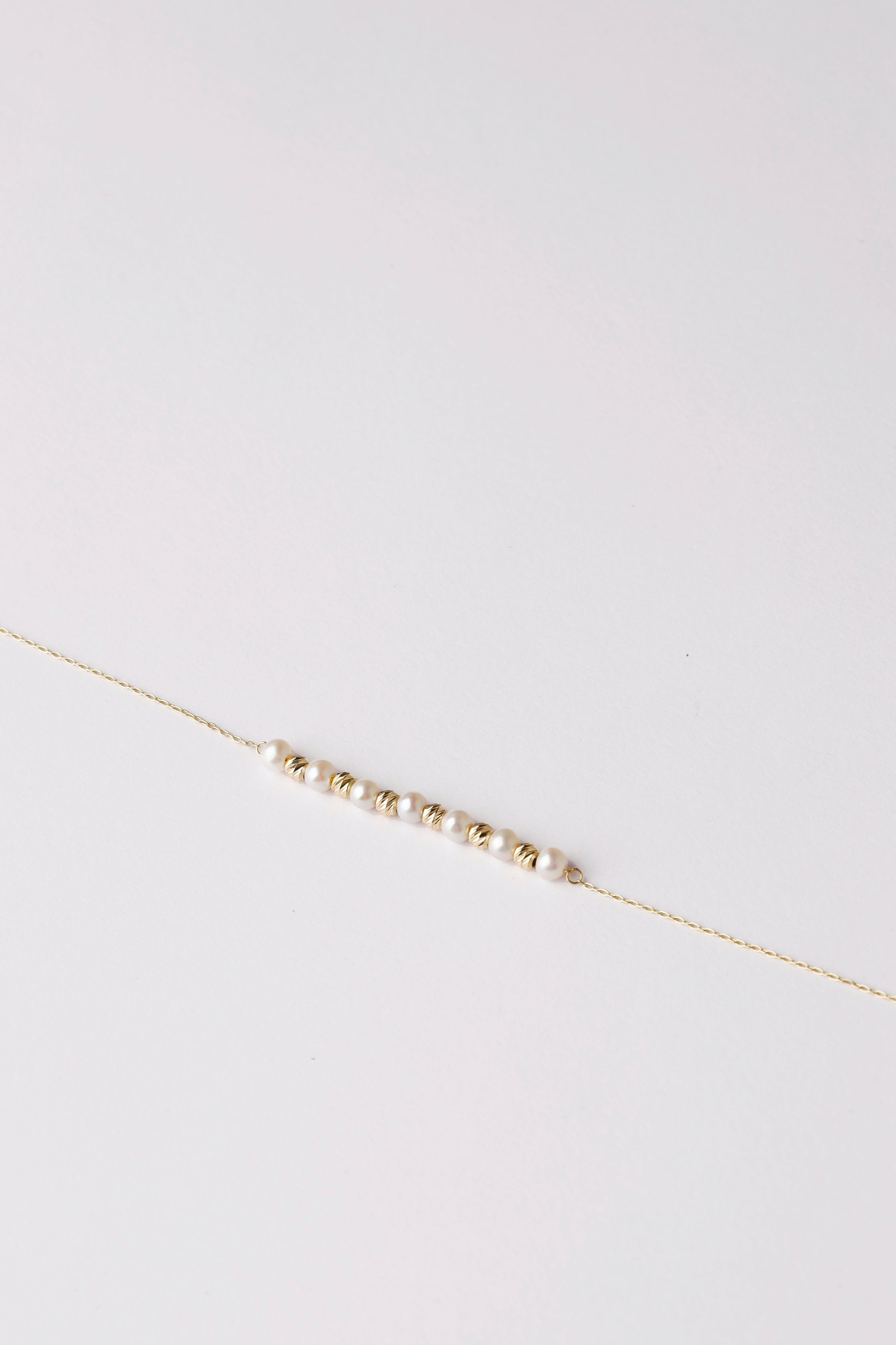 Mini Multi Pearl Station Bracelet