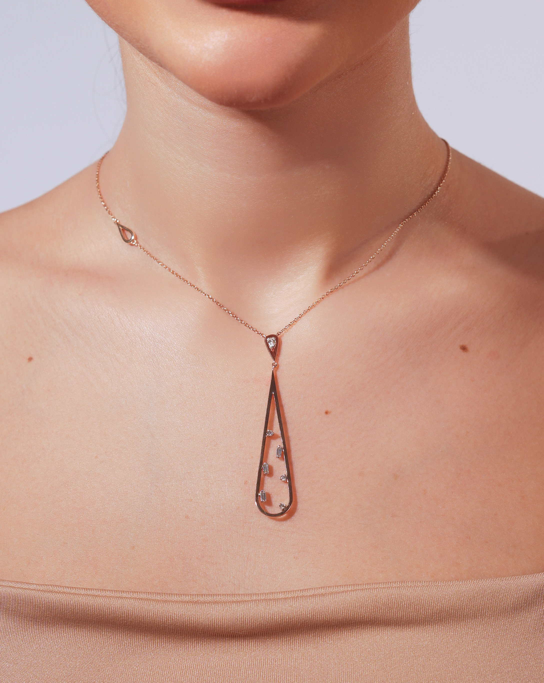 Mirage Diamond  Necklace