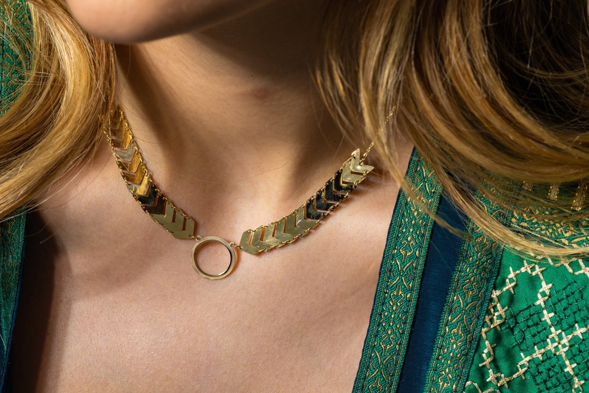 Aryth Necklace - Aurel Gold