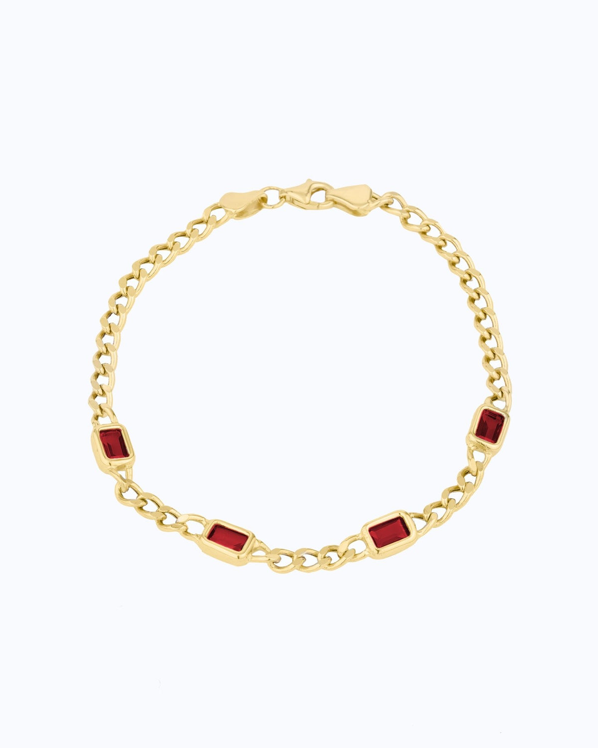 Baguette Bracelet - Aurel Gold