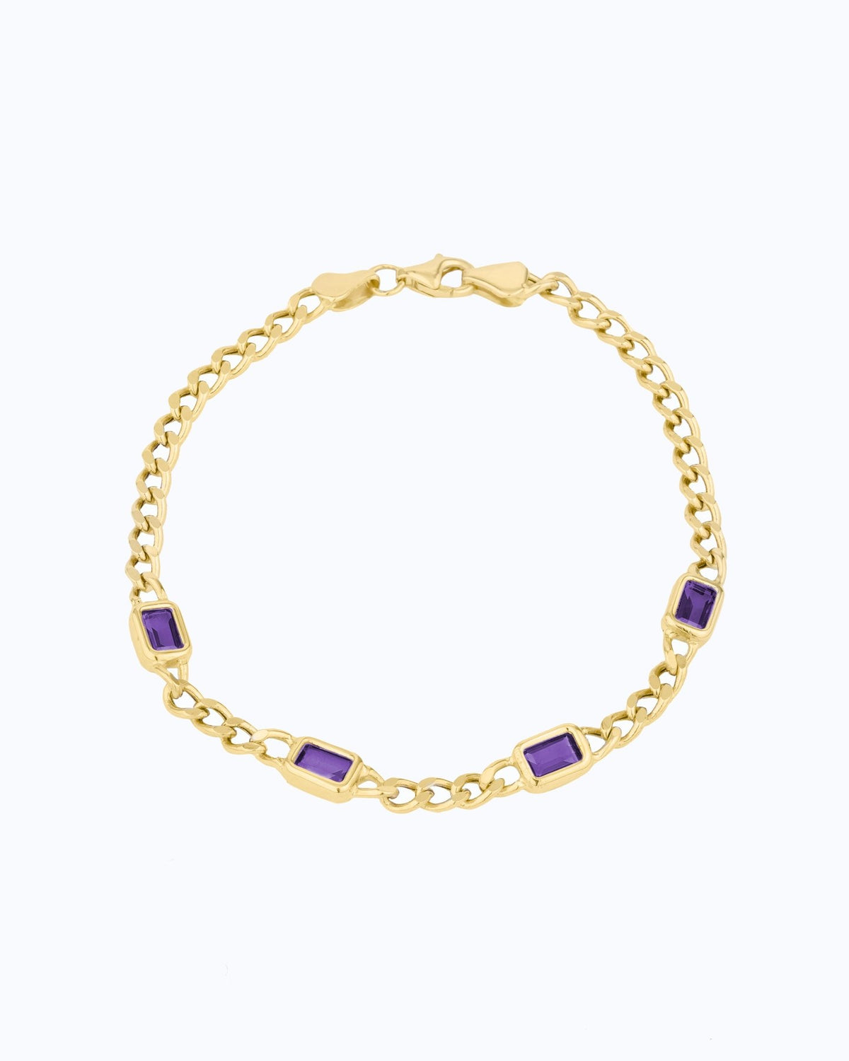 Baguette Bracelet - Aurel Gold