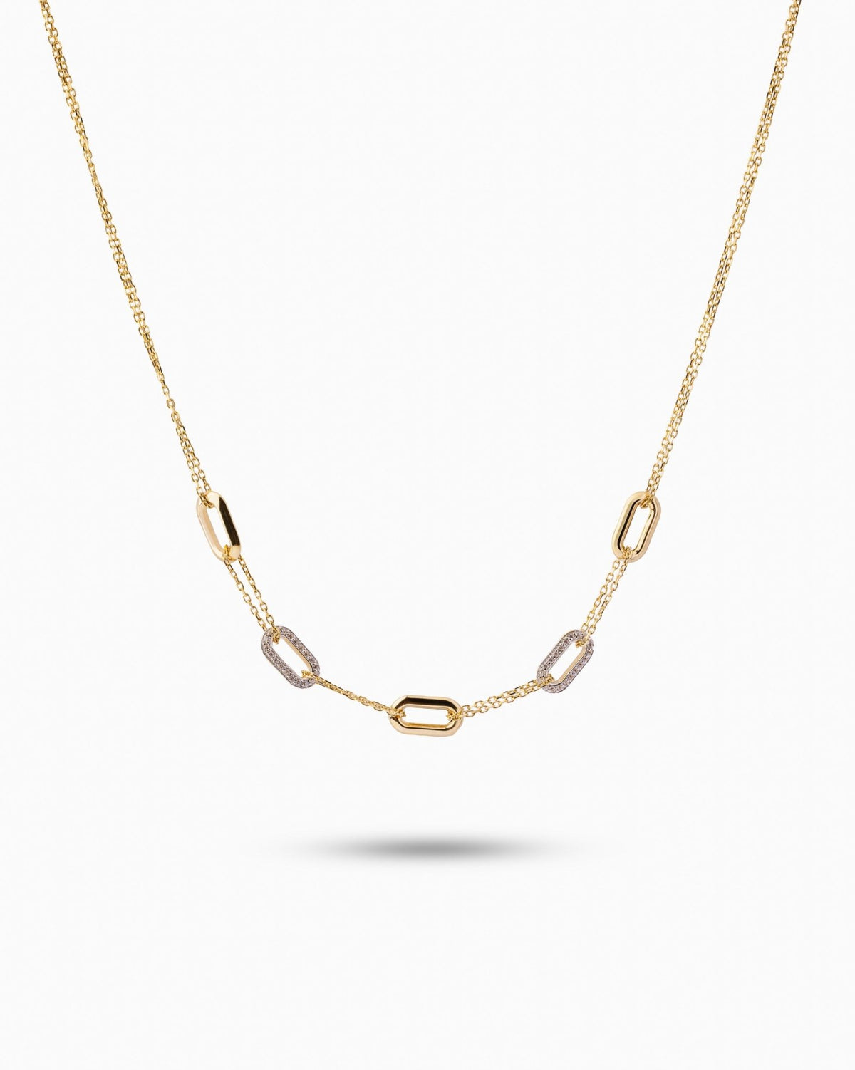 Diamond Alterity Necklace - Aurel Gold