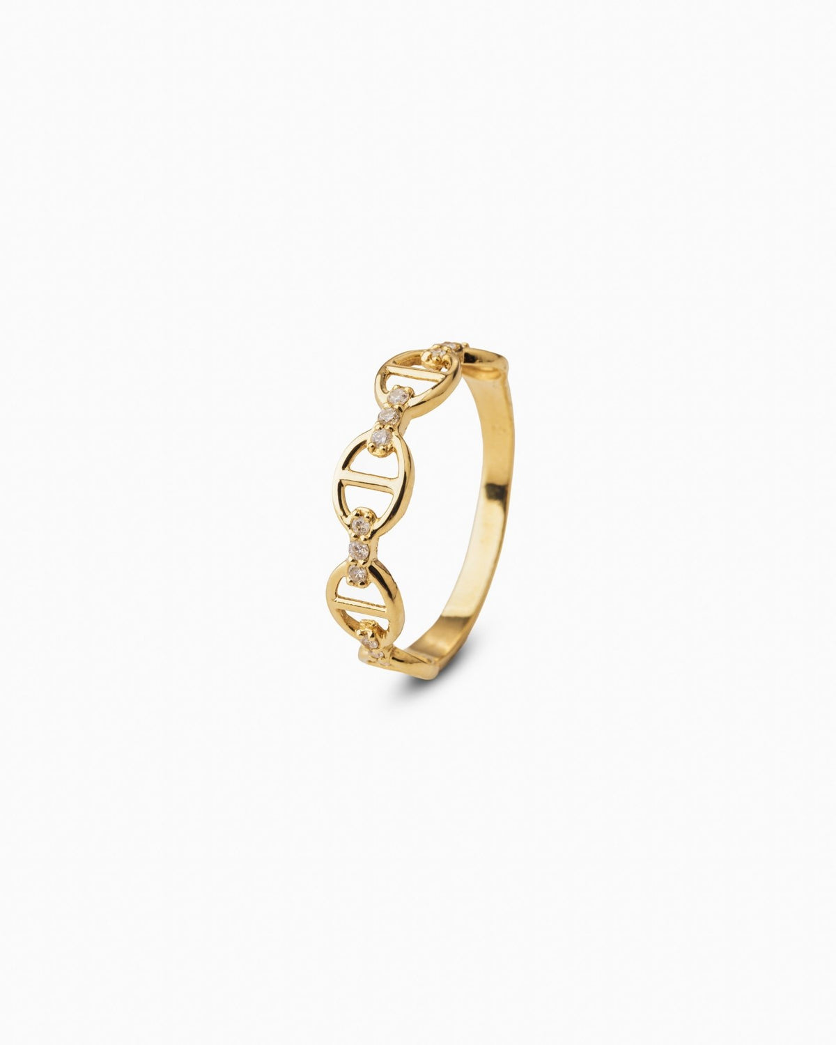 Diamond Mariner Ring - Aurel Gold