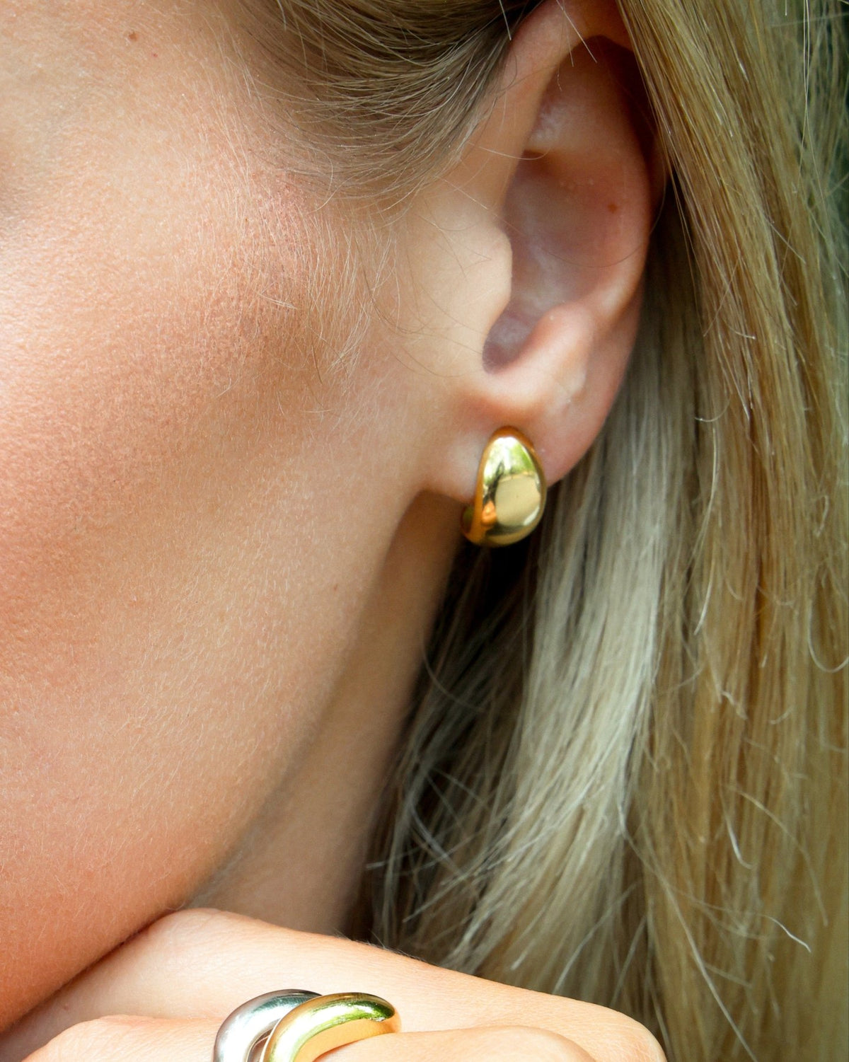 Dôme Earrings - Aurel Gold