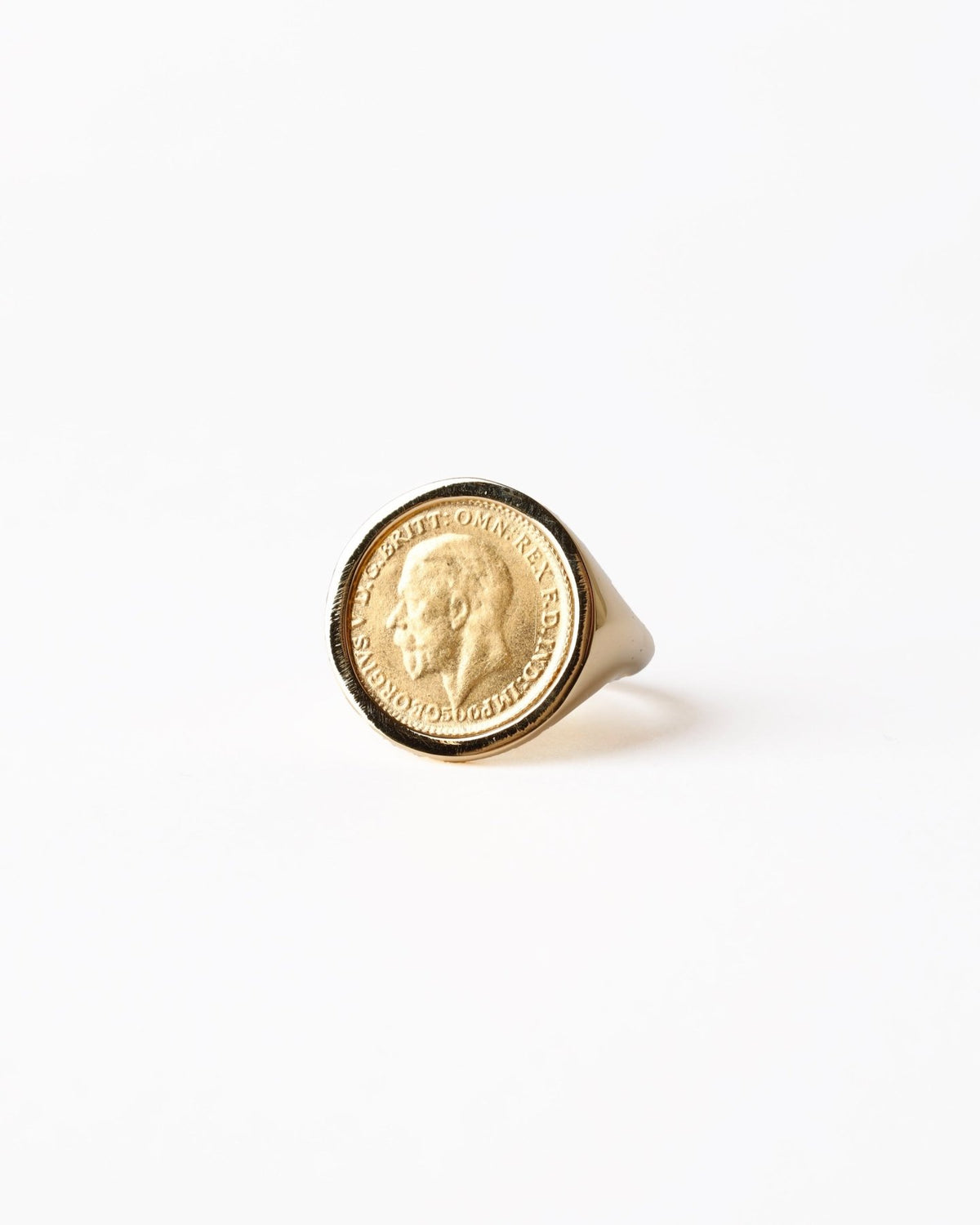 Majestic Lira Ring - Aurel Gold