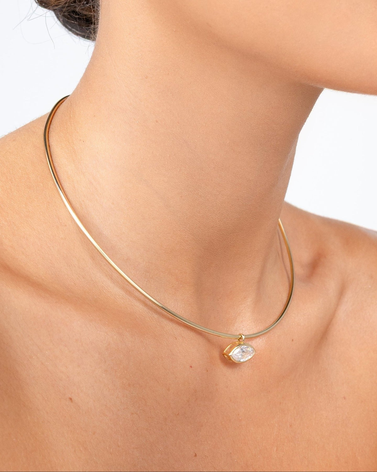 Marquise Choker - Aurel Gold