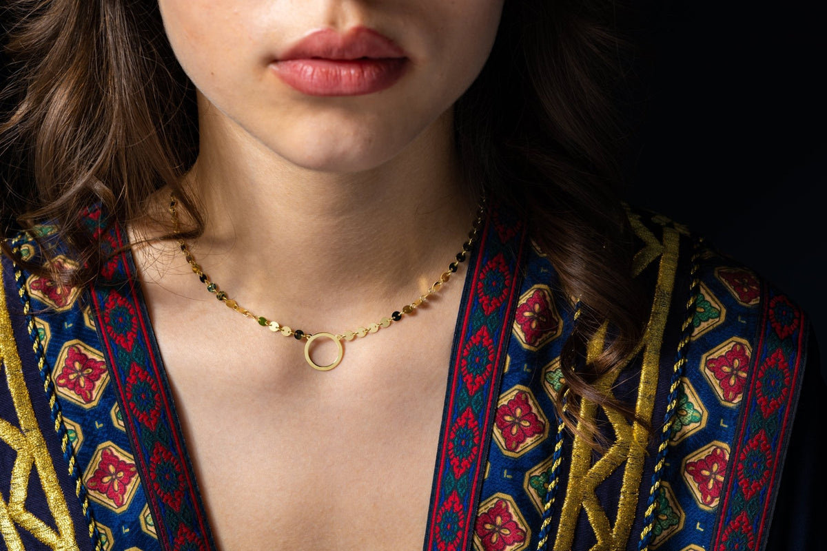 Marzil Necklace - Aurel Gold