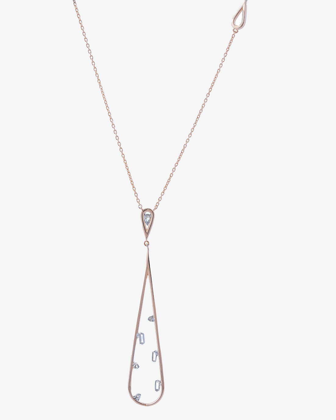 Mirage Diamond Necklace - Aurel Gold