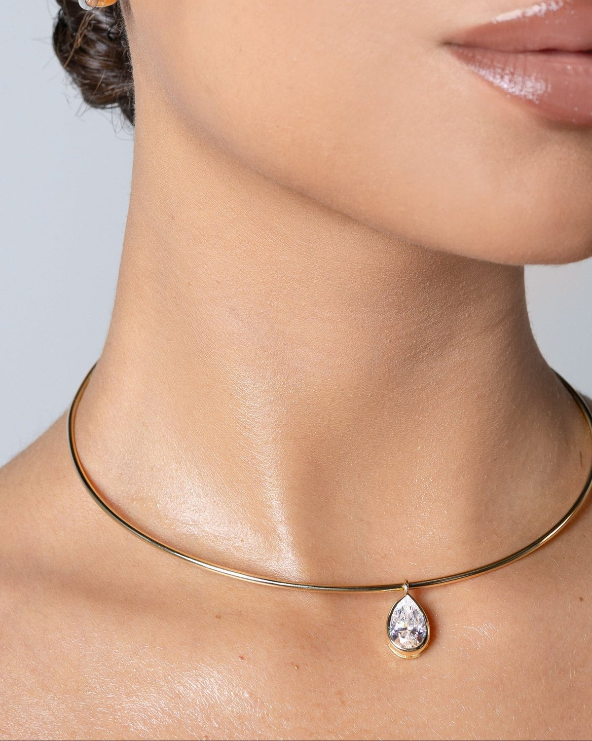 Pear Choker - Aurel Gold