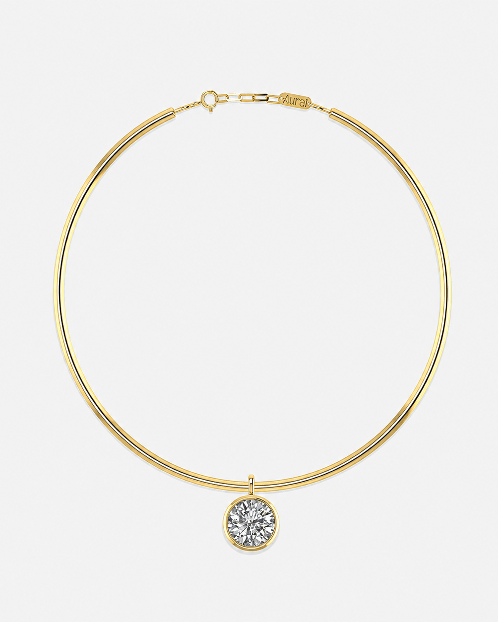 Round Choker - Aurel Gold