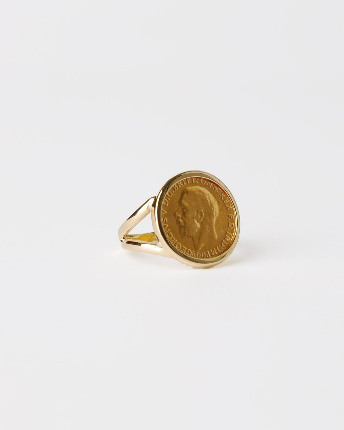 Sovereign Lira Ring - Aurel Gold