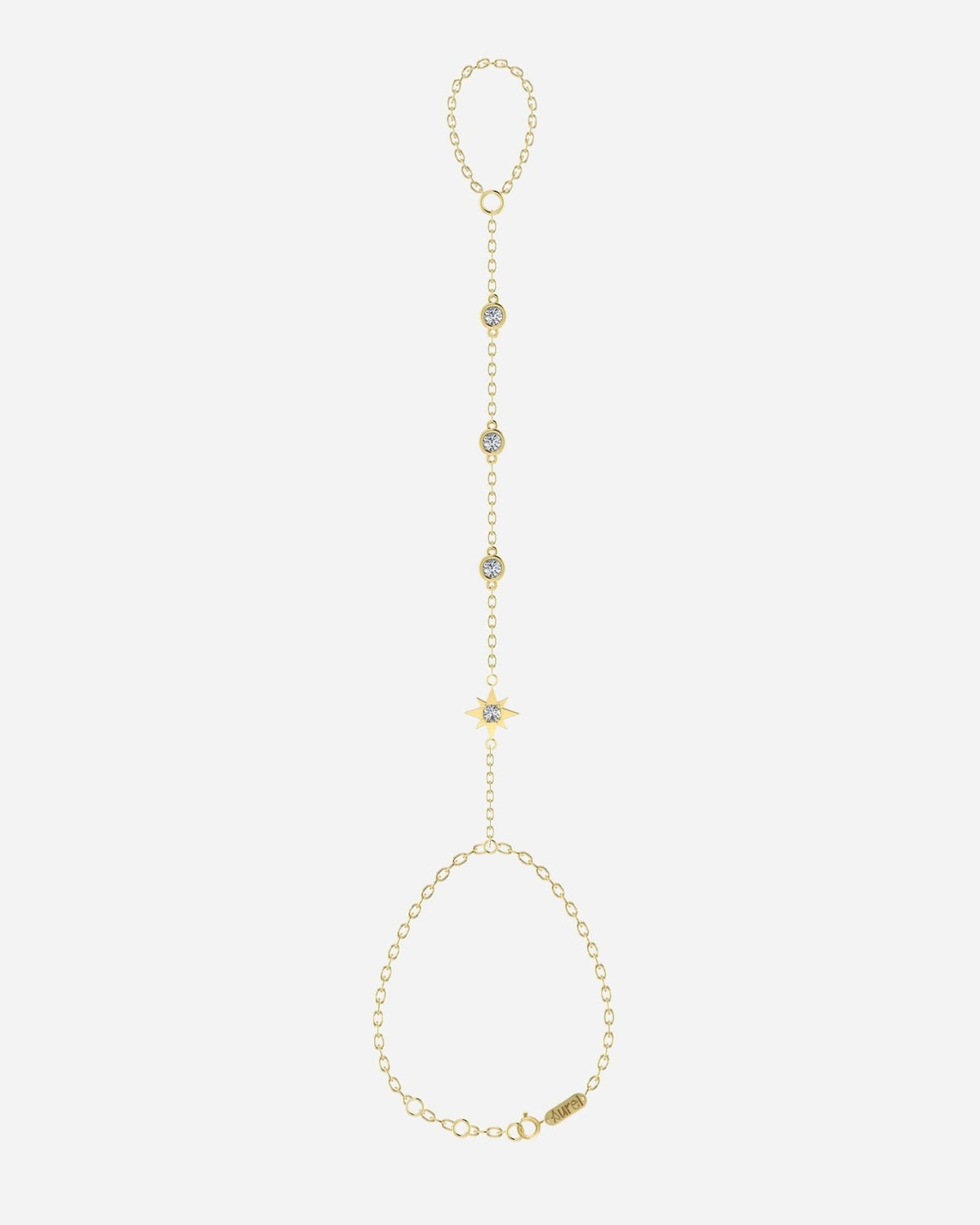 Starlight Hand Chain - Aurel Gold