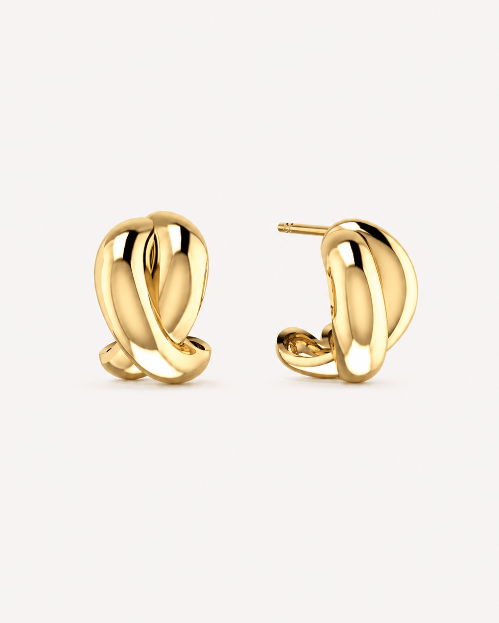 Tresse Hoops - Aurel Gold
