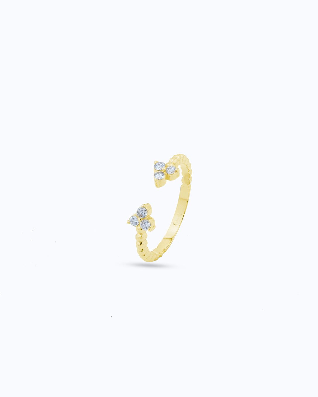 Trio Diamond Ring - Aurel Gold