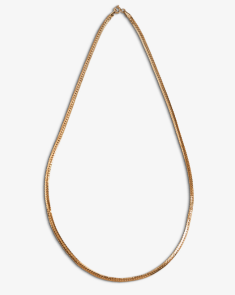 Curb Snake Necklace - Thin