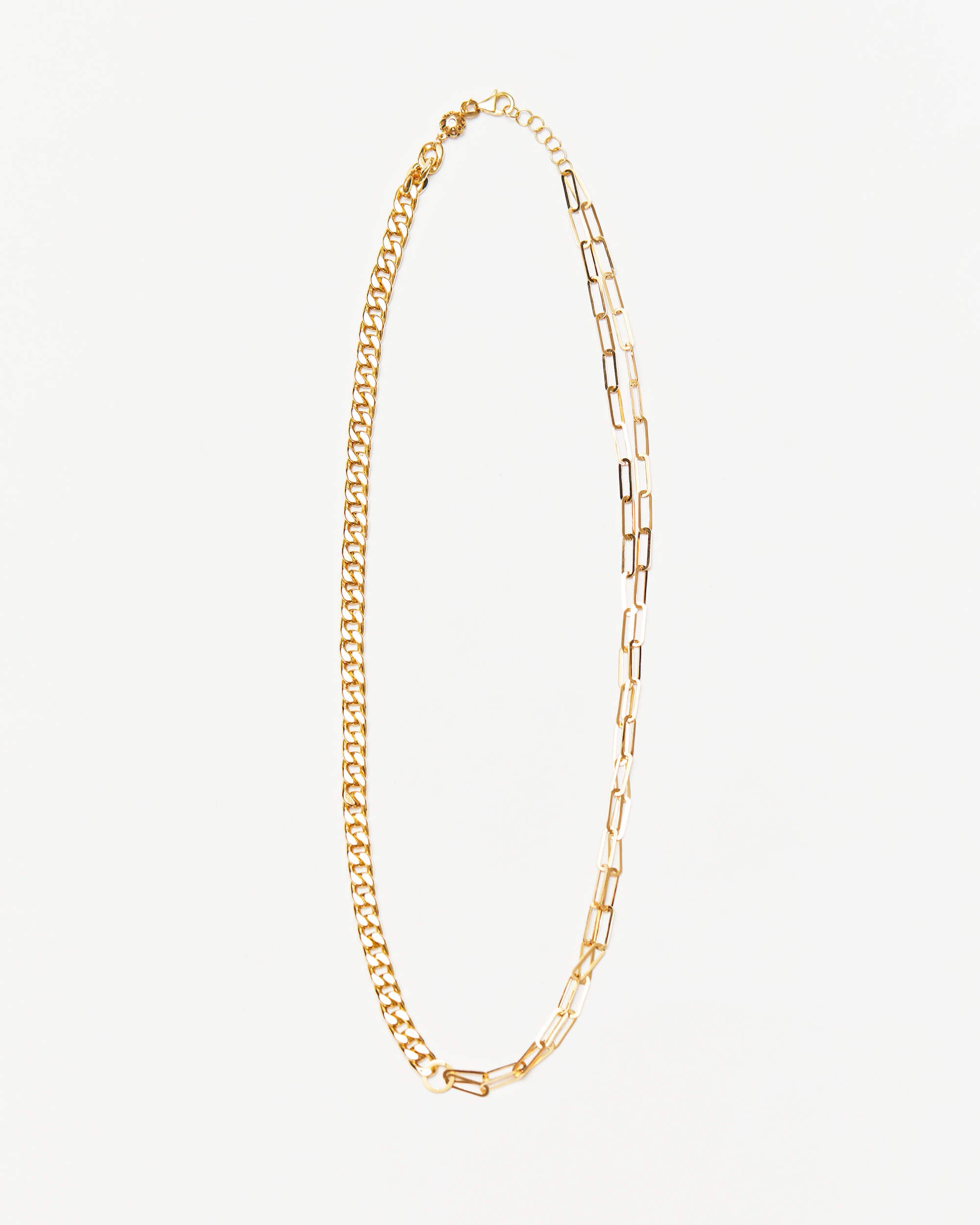 Double Chain Paper Necklace