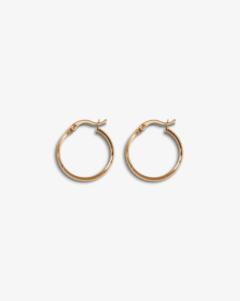 Chunky Hoops - Extra Small - Aurel Gold