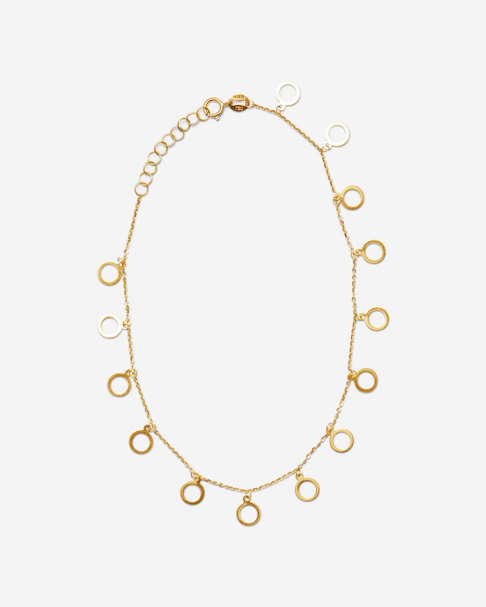 Circle Anklet - Aurel Gold
