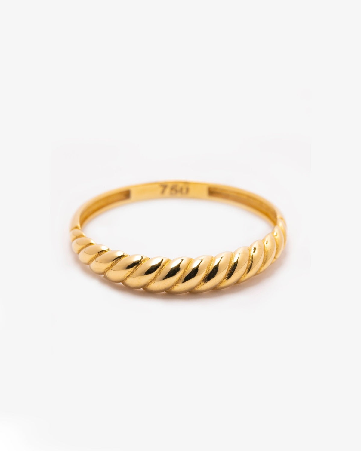 Croissant Ring - Thin - Aurel Gold