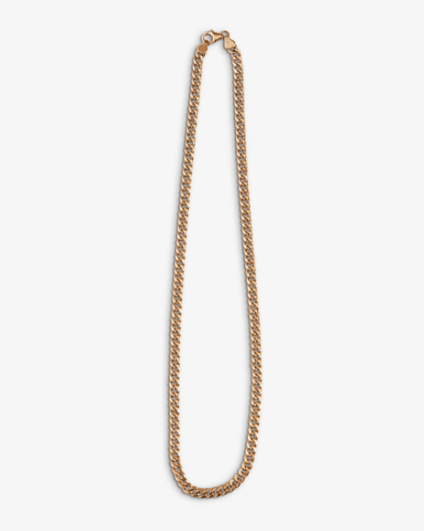 Curb Chain Necklace - Aurel Gold