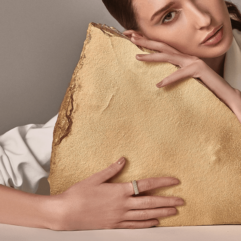 Ellen Ring - Medium - Aurel Gold