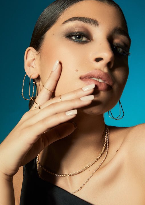Isana Earrings - Aurel Gold