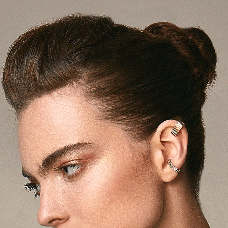 Leana Ear Cuff - Medium - Aurel Gold