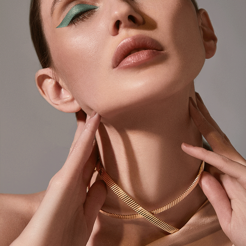 Oriana Choker - Bold - Aurel Gold