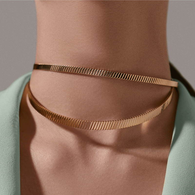 Oriana Choker - Light - Aurel Gold